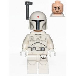 Boba Fett - White, Detailed Pattern – СТАР УОРС