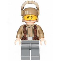 Resistance Trooper - Dark Tan Jacket, Frown, Furrowed Eyebrows – СТАР УОРС