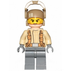 Resistance Trooper - Tan Jacket, Frown, Cheek Lines – СТАР УОРС