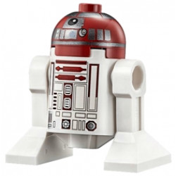 Astromech Droid, R4-P17 - Silver Band Around Dome, Black Outline Rectangles – СТАР УОРС