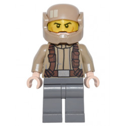 Resistance Trooper - Dark Tan Jacket, Frown, Cheek Lines – СТАР УОРС