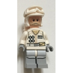 Hoth Rebel Trooper White Uniform (Tan Beard, Backpack) – СТАР УОРС