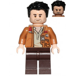Poe Dameron (Medium Nougat Jacket, Hair) – СТАР УОРС