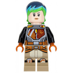 Sabine Wren - Bright Green and Dark Blue Hair – СТАР УОРС