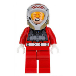 Rebel Pilot A-wing (Open Helmet, Red Jumpsuit) – СТАР УОРС