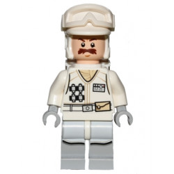 Hoth Rebel Trooper White Uniform (Moustache) – СТАР УОРС