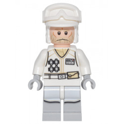 Hoth Rebel Trooper White Uniform (Tan Beard, without Backpack) – СТАР УОРС