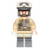 Rebel Trooper - White Goggles, Dark Bluish Gray Helmet, Black Beard (Private Kappehl) – СТАР УОРС
