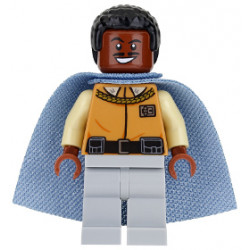 Lando Calrissian - General Insignia (Light Bluish Gray Legs) – СТАР УОРС