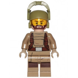Resistance Trooper - Dark Tan Hoodie Jacket, Harness, Beard, Helmet with Chin Guard – СТАР УОРС