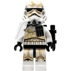 Sandtrooper (Sergeant) - White Pauldron, Ammo Pouch, Dirt Stains, Survival Backpack – СТАР УОРС