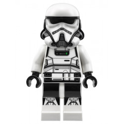 Imperial Patrol Trooper - Male, Light Nougat Head, Scowl – СТАР УОРС