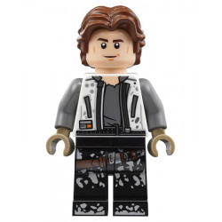 Han Solo, White Jacket, Black Legs with Dirt Stains – СТАР УОРС