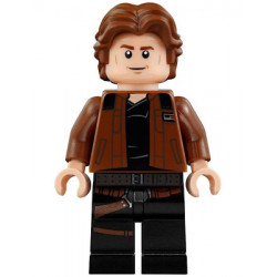 Han Solo, Black Legs with Holster Pattern, Brown Jacket with Black Shoulders – СТАР УОРС