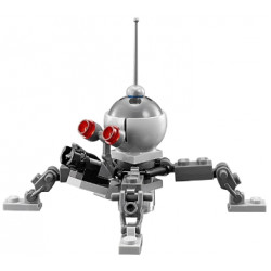 Dwarf Spider Droid - Dark Bluish Gray Dome, Mini Blaster / Shooter – СТАР УОРС