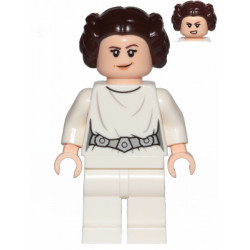 Princess Leia (White Dress, Detailed Belt, Crooked Smile) – СТАР УОРС