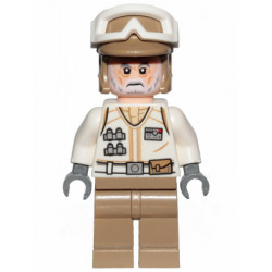 Hoth Rebel Trooper White Uniform, Dark Tan Legs (White Beard) – СТАР УОРС