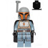 Mandalorian Tribe Warrior - Female, Black Cape, Light Bluish Gray Helmet with Antenna / Rangefinder – СТАР УОРС
