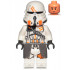 Clone Airborne Trooper, 212th Attack Battalion (Phase 2) - White Arms, Dirt Stains, Dark Bluish Gray Cloth Kama, Nougat Head – СТАР УОРС