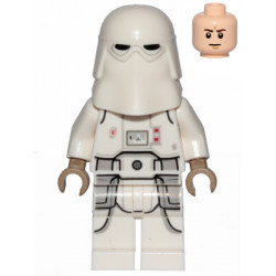Snowtrooper, Printed Legs, Dark Tan Hands, Frown – СТАР УОРС