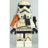 Sandtrooper Squad Leader (Captain) - Dual Molded Helmet, Orange Pauldron, Ammo Pouch, Dirt Stains, Survival Backpack, Frown – СТАР УОРС