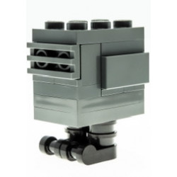 Gonk Droid (GNK Power Droid), Experimental Unit Clone Force 99 - Dark Bluish Gray, Black Feet (Gonky) – СТАР УОРС