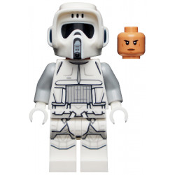 Imperial Scout Trooper, Hoth - Female, Dual Molded Helmet, Nougat Head, Smirk – СТАР УОРС