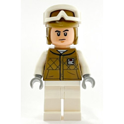 Hoth Rebel Trooper Dark Tan Uniform and Helmet, White Legs – СТАР УОРС