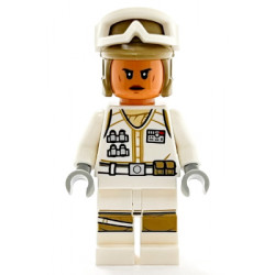 Hoth Rebel Trooper White Uniform, Dark Tan Helmet, Female – СТАР УОРС