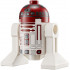Astromech Droid, R4-P17 - Silver Band Around Dome, Dark Bluish Gray Rectangles – СТАР УОРС