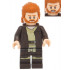 Obi-Wan Kenobi - Dark Brown Robe, Dark Orange Mid-Length Hair with Ruffled Back – СТАР УОРС