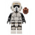 Imperial Scout Trooper - Female, Dual Molded Helmet, Reddish Brown Head, Open Mouth Smirk – СТАР УОРС