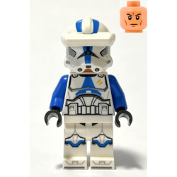 Clone Trooper Specialist, 501st Legion (Phase 2) - Blue Arms, Macrobinoculars, Nougat Head, Helmet with Holes – СТАР УОРС