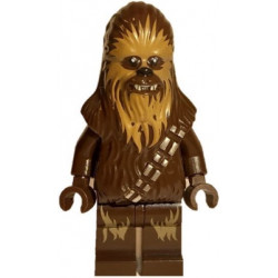 Chewbacca - Medium Nougat Face Fur, Dark Tan Leg Fur – СТАР УОРС