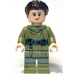 Princess Leia - Olive Green Endor Outfit, Hair – СТАР УОРС