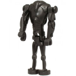 Super Battle Droid - Pearl Dark Gray, Narrow Head, Chest Light Indent – СТАР УОРС