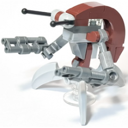 Droideka (Destroyer Droid) - Light Bluish Gray Claws – СТАР УОРС