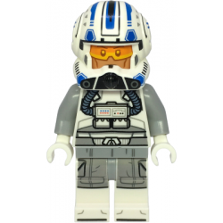 Clone Trooper Pilot Captain Jag (Phase 2) - Light Bluish Gray Arms (75402) – СТАР УОРС