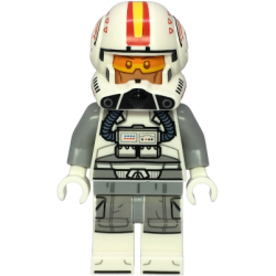 Clone Trooper Pilot (Phase 2) - Light Bluish Gray Arms, Nougat Head (75402) – СТАР УОРС