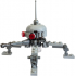 Dwarf Spider Droid - Light Bluish Gray Dome, Lightsaber Hilt (75431) – СТАР УОРС