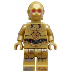 C-3PO - Printed Legs, Toes and Arms, Red Eyes – СТАР УОРС