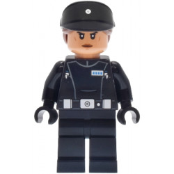 Imperial Navy Officer - Black Cap with Reddish Brown Hair – СТАР УОРС