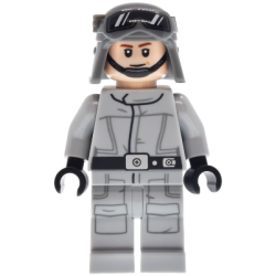 AT-ST Driver™ - Helmet with Molded Goggles, Light Bluish Gray Jumpsuit with Silver Dot, Printed Legs – СТАР УОРС