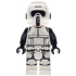 Imperial Scout Trooper - Male, Dual Molded Helmet, Belt with Small Dots, Light Nougat Head, Dark Brown Eyebrows, Frown – СТАР УОРС