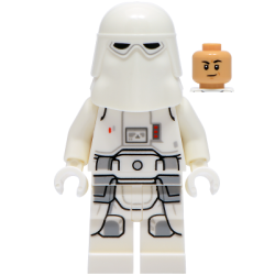 Snowtrooper - Male, Printed Legs, White Hands – СТАР УОРС