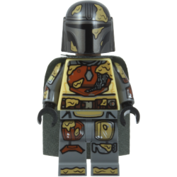 The Mandalorian / Din Djarin / 'Mando' - Brown Durasteel Armor, Printed Arms, Dark Tan Mud Splotches – СТАР УОРС