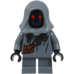 Jawa - Dark Bluish Gray Offworld Outfit, Strap with Pouches, Necklace and Pendants (Elder) – СТАР УОРС