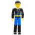 Technic Figure Blue Legs, Black Top with Zippered Wetsuit Pattern (Diver) – ТЕХНИК