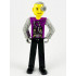 Technic Figure Cyber Person, Black Legs, Mechanical Arms, Yellow Head, Cyborg Eyepiece – ТЕХНИК