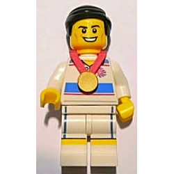 Tactical Tennis Player, Team GB (Minifigure Only without Stand and Accessories) – КОЛЕКЦИОНЕРСКИ МИНИФИГУРКИ